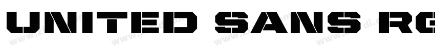 United Sans RG BK字体转换